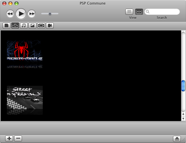Game save graphic view